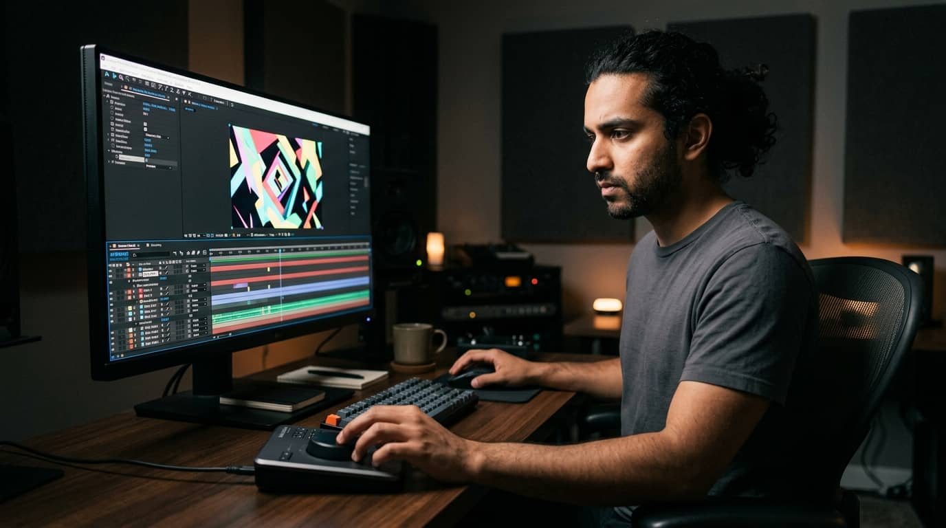 Animation and video editing course