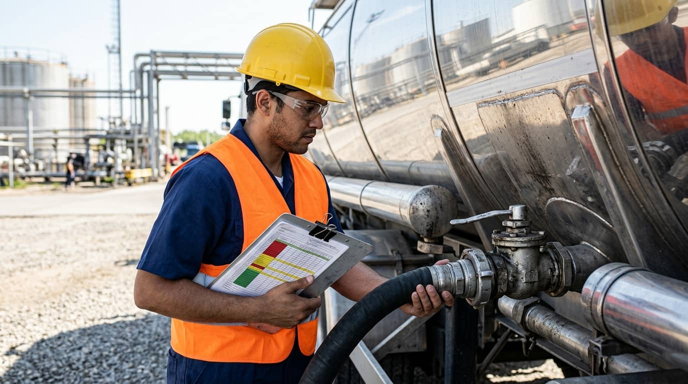دورة سائق نقل المواد الكيميائية