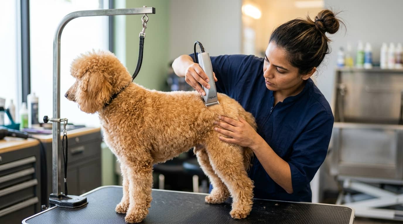Curso de corte de pelo para perros