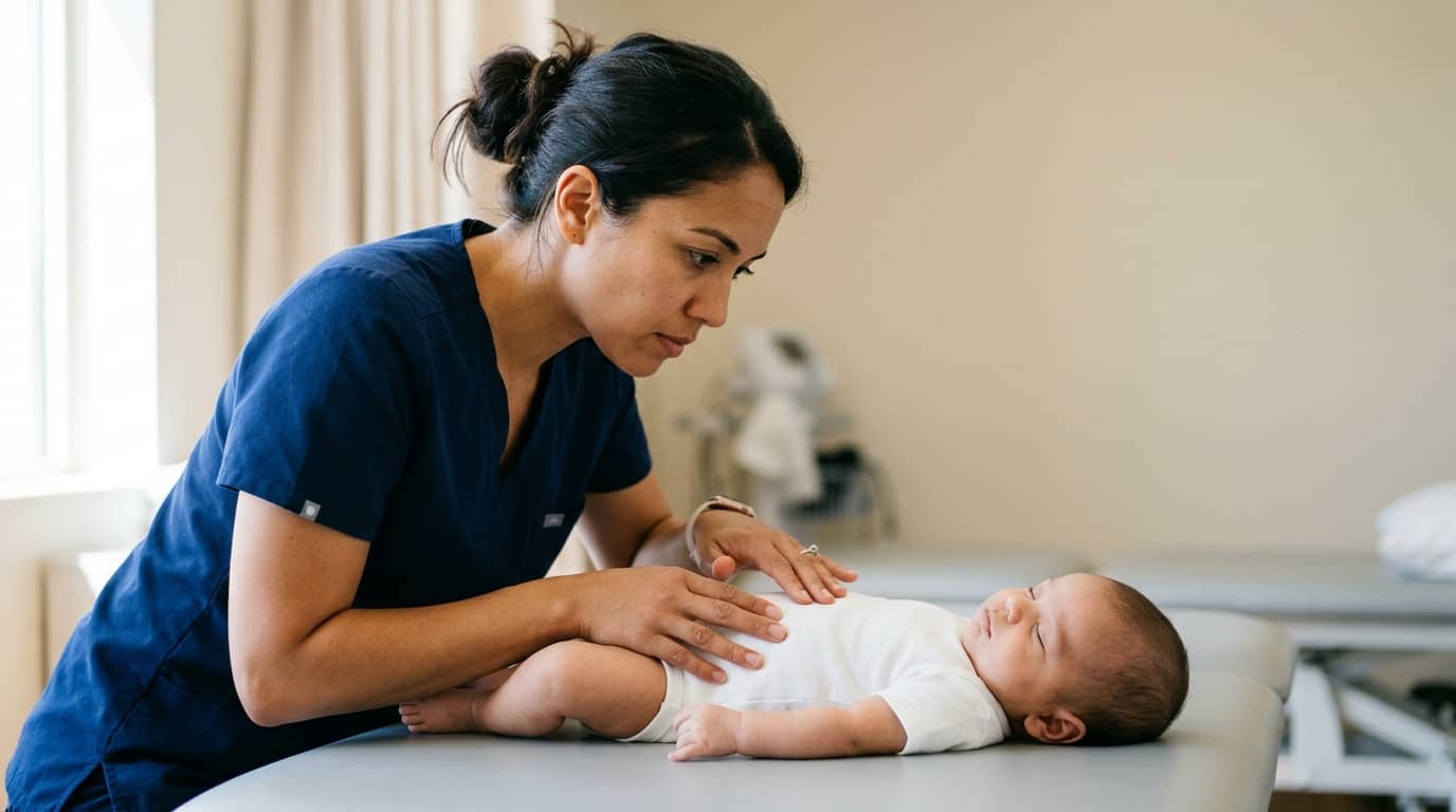 Curso sobre el cólico del lactante en fisioterapia