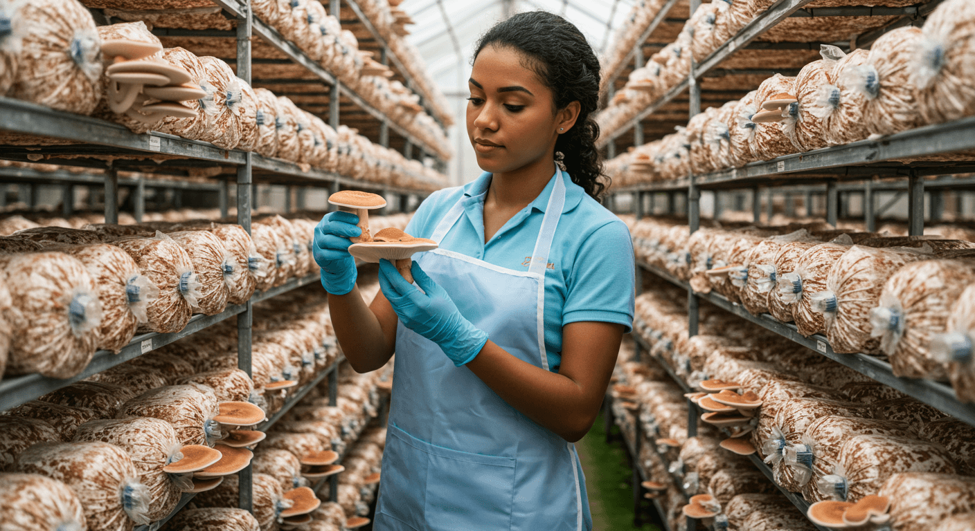 Curso de Produção de Cogumelos