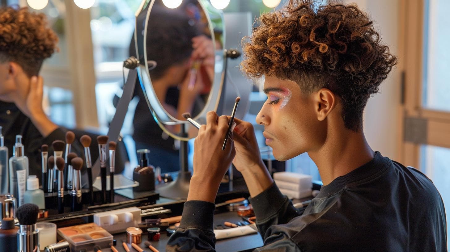 Curso de Maquiagem Artística Masculina