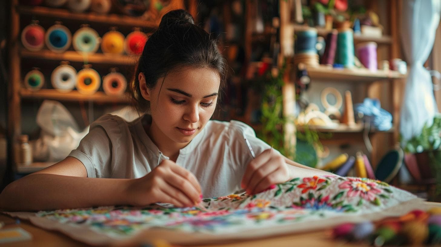 Hand Embroidery Course