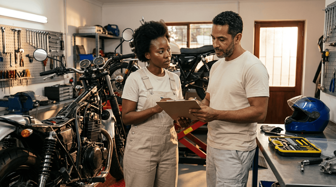 Curso de Gerente de Oficina de Motos
