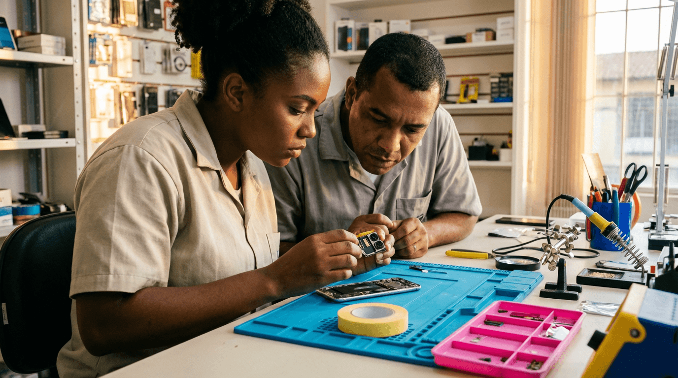 Curso de Técnico em Reparo de Câmeras de Celulares