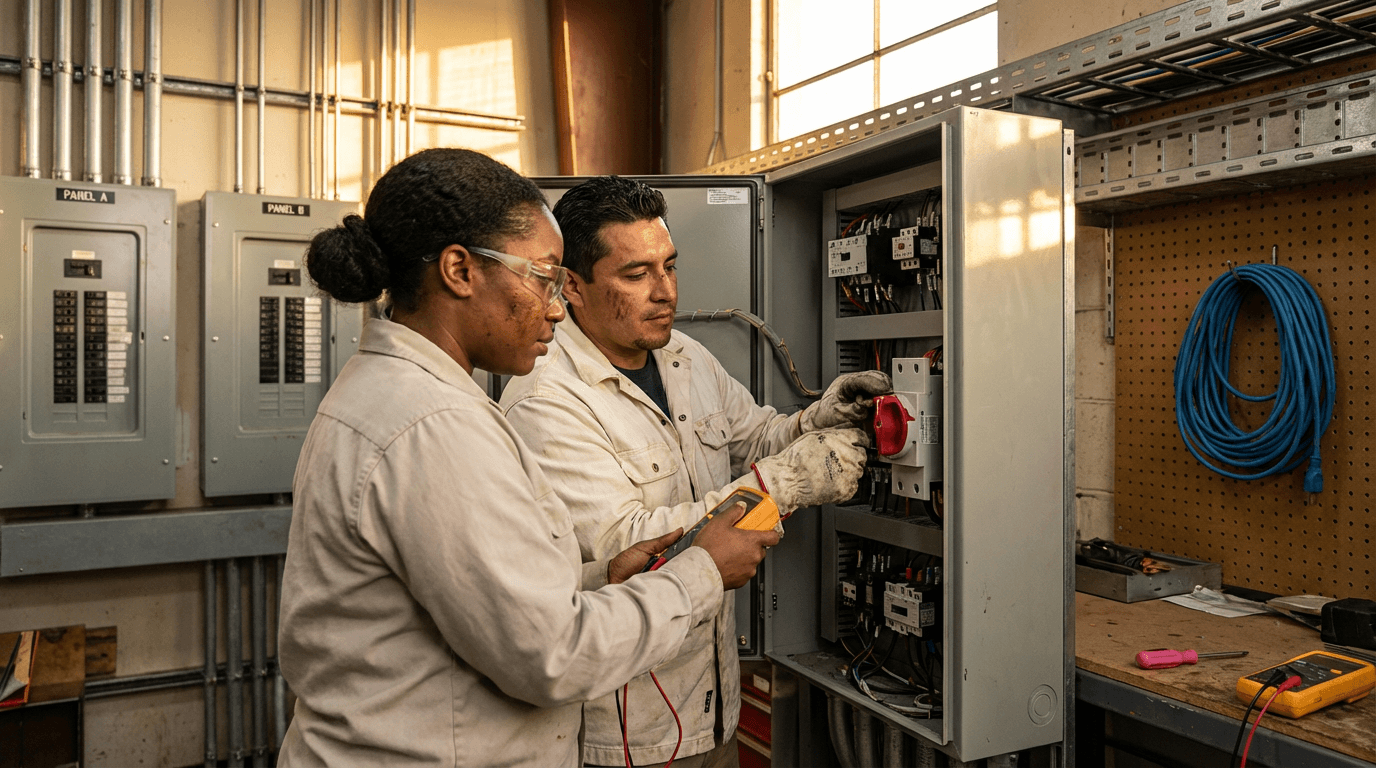 Disconnect Switch, Contactor, and Thermal Relay Course