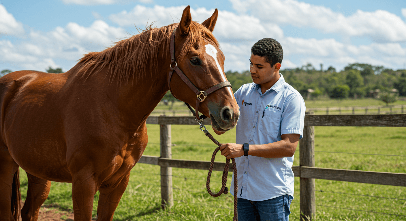 Curso de Saúde, Manejo e Comunicação em Animais de Grande Porte