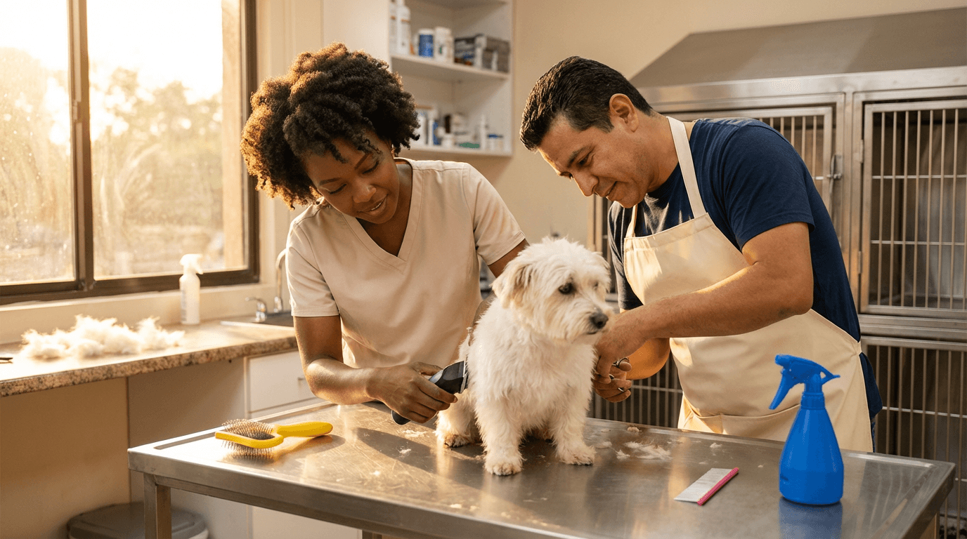 Curso para Corte de Pêlo Canino