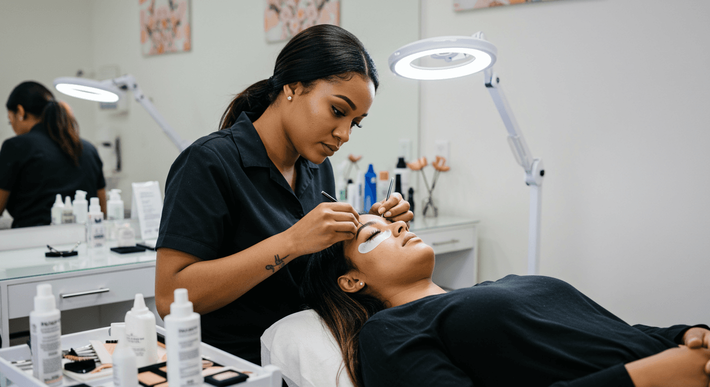 Curso de Fundamentos Essenciais para Extensão de Cílios