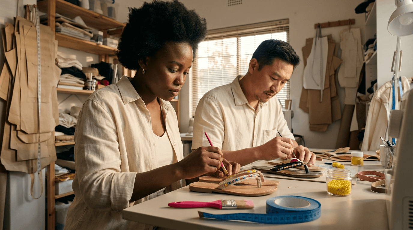 Curso de Personalização de Chinelos