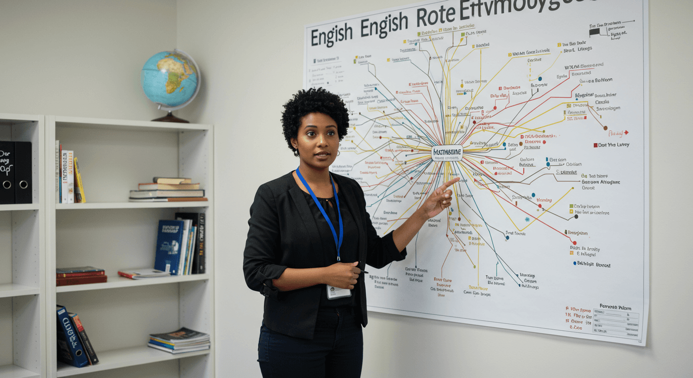 Etymology and Word Histories for English Language Practice Course