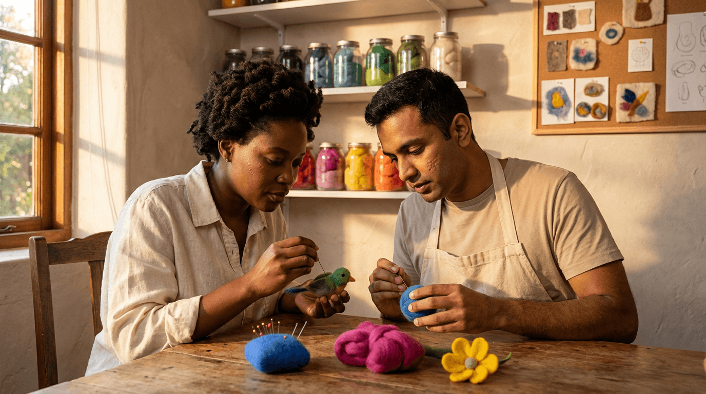 Curso de Artesanato em Feltro