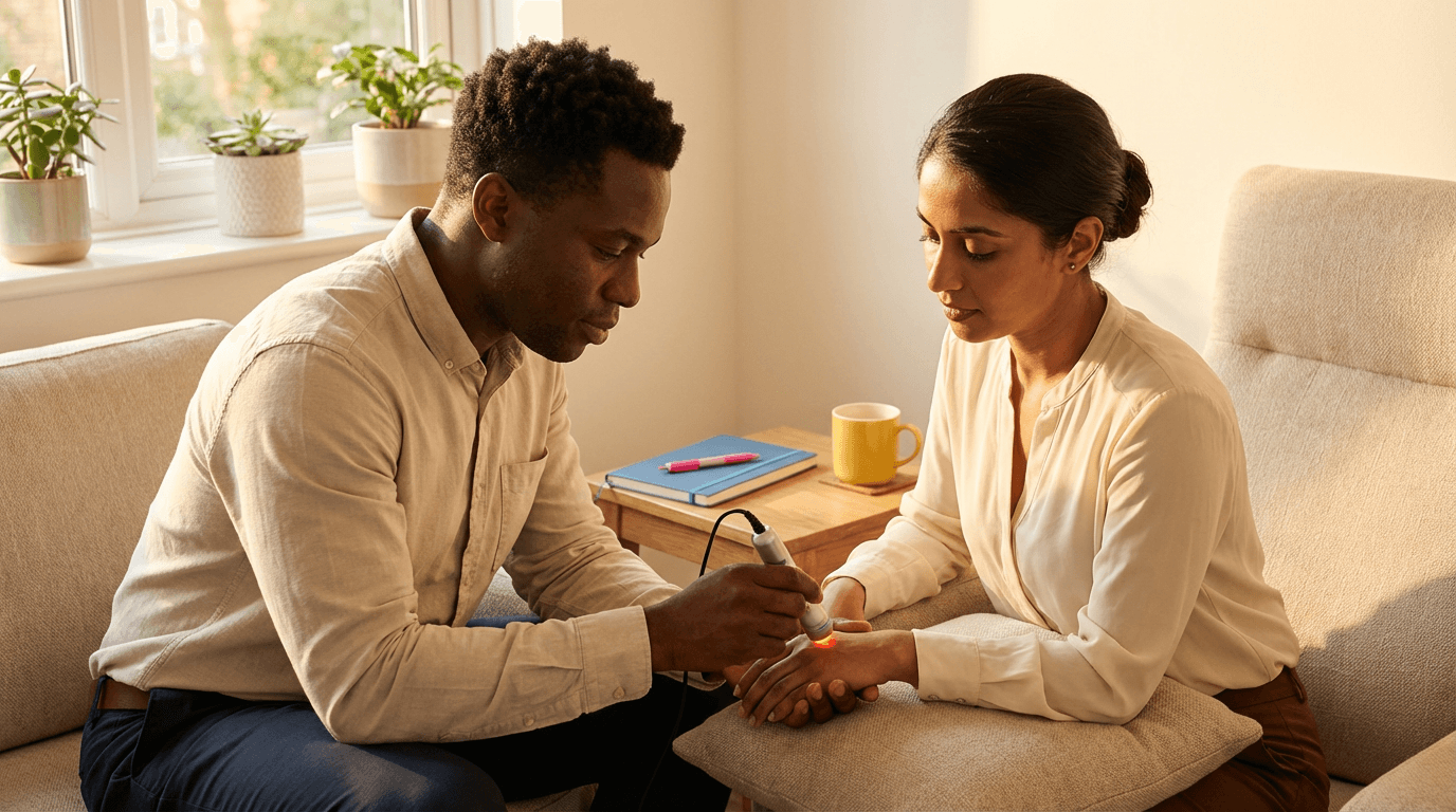 anti-smoking laser training