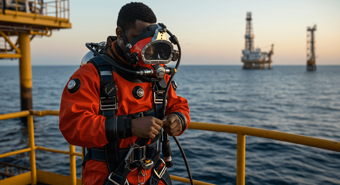 Curso de Mergulho Offshore: Preparação Física, Técnica, Equipamentos e Segurança