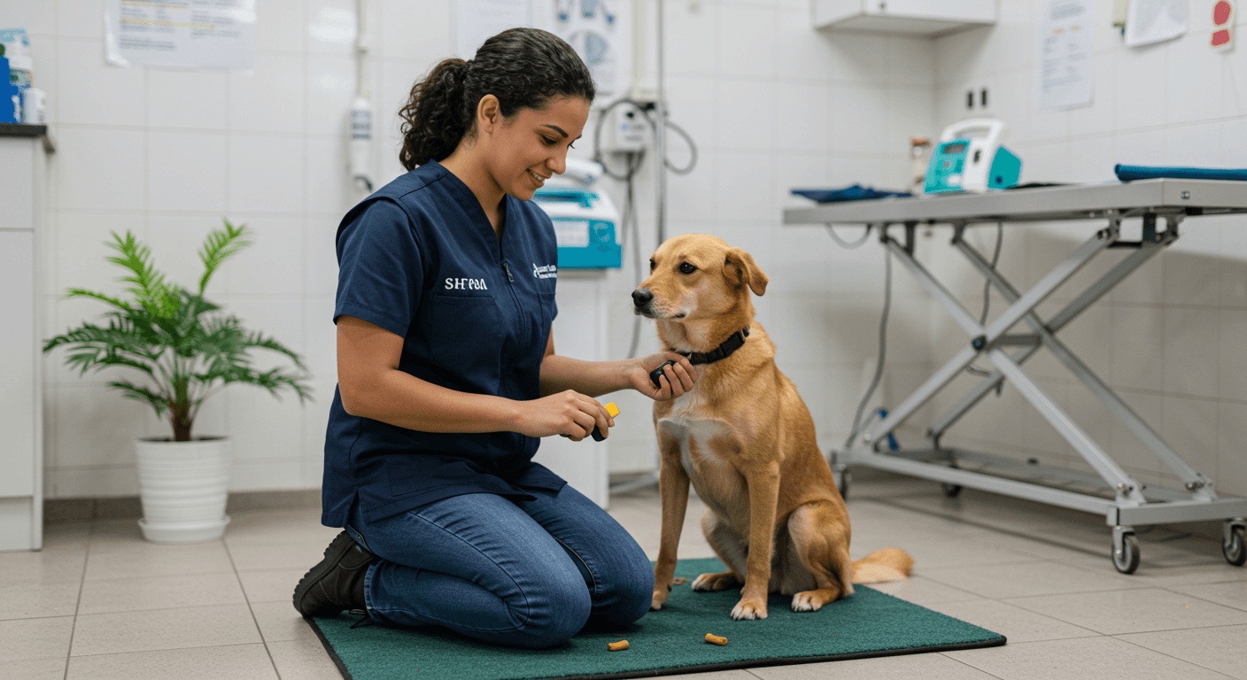 Curso de Cuidados clínicos integrados e adestramento canino