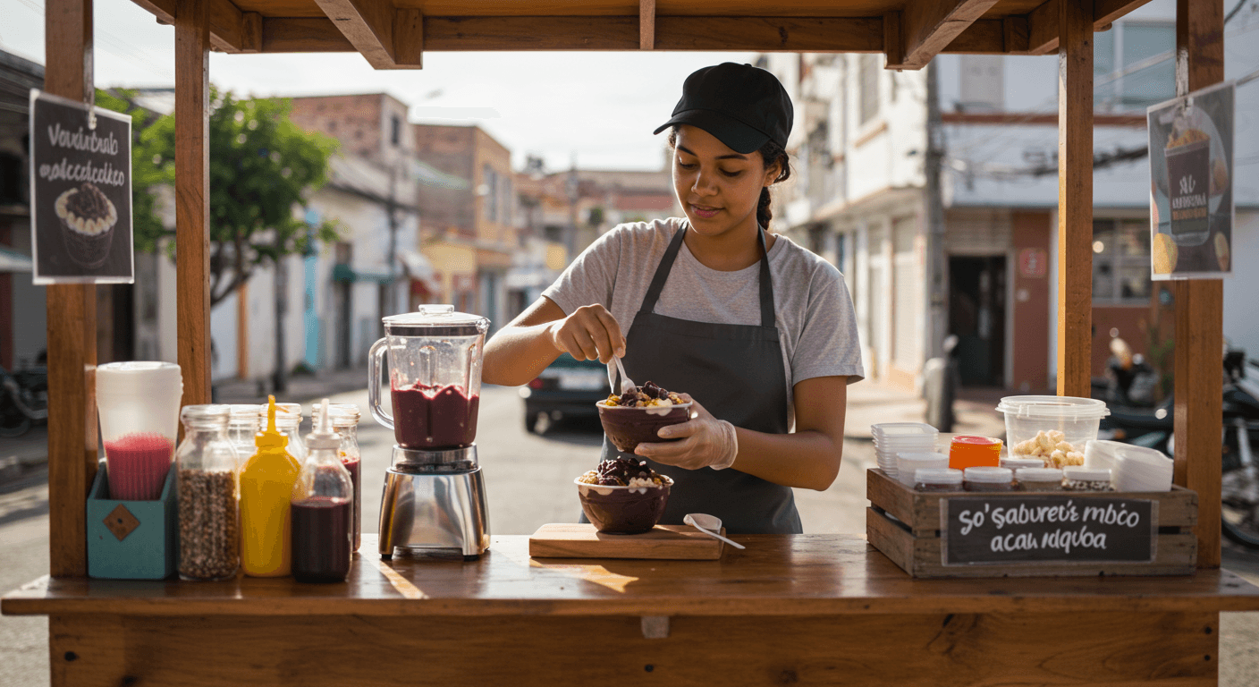 Curso de Plano detalhado para abrir e gerir uma acaiteira sustentável e competitiva