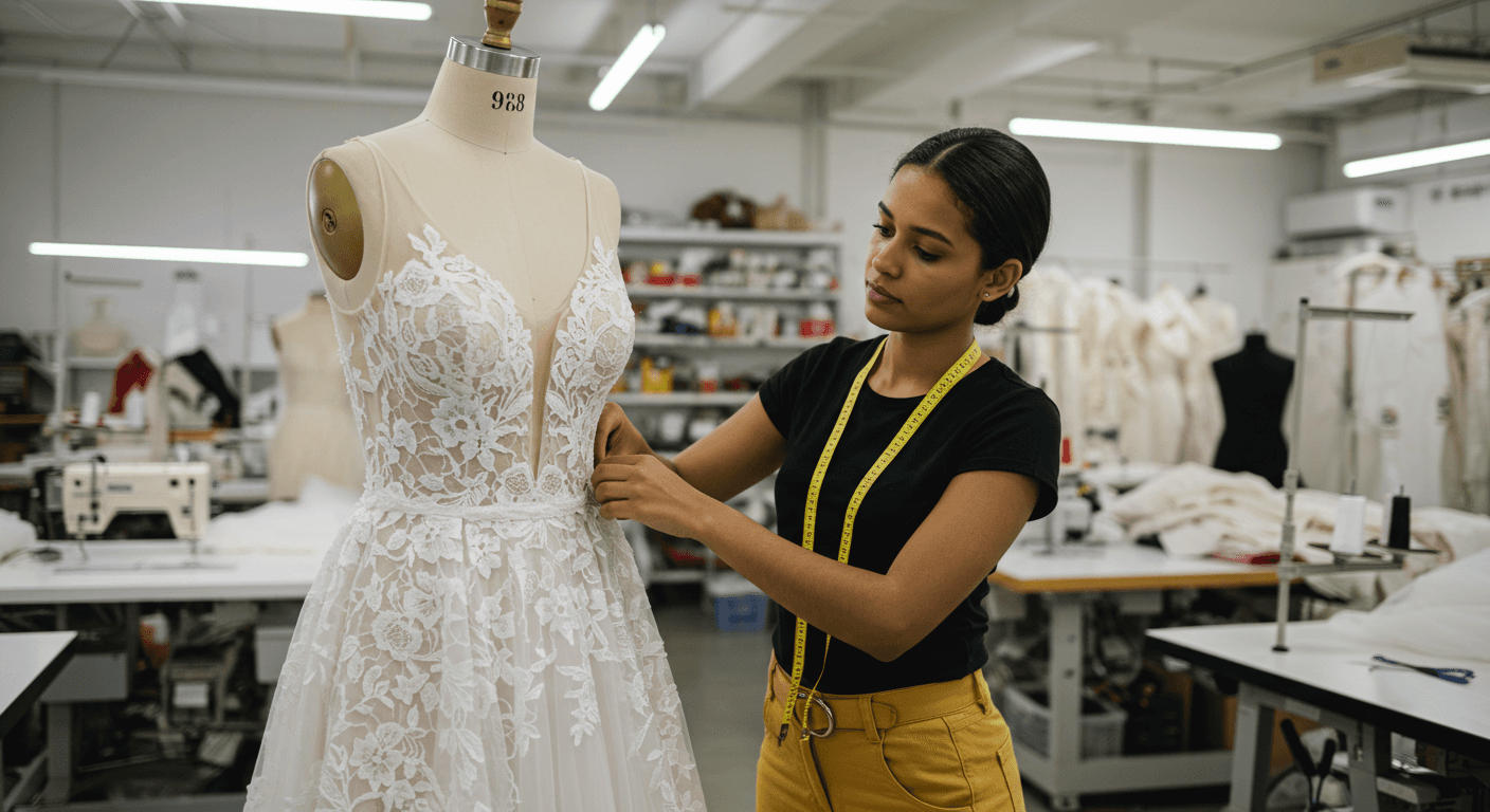 Curso de Desenvolvimento Completo de Vestidos de Noiva