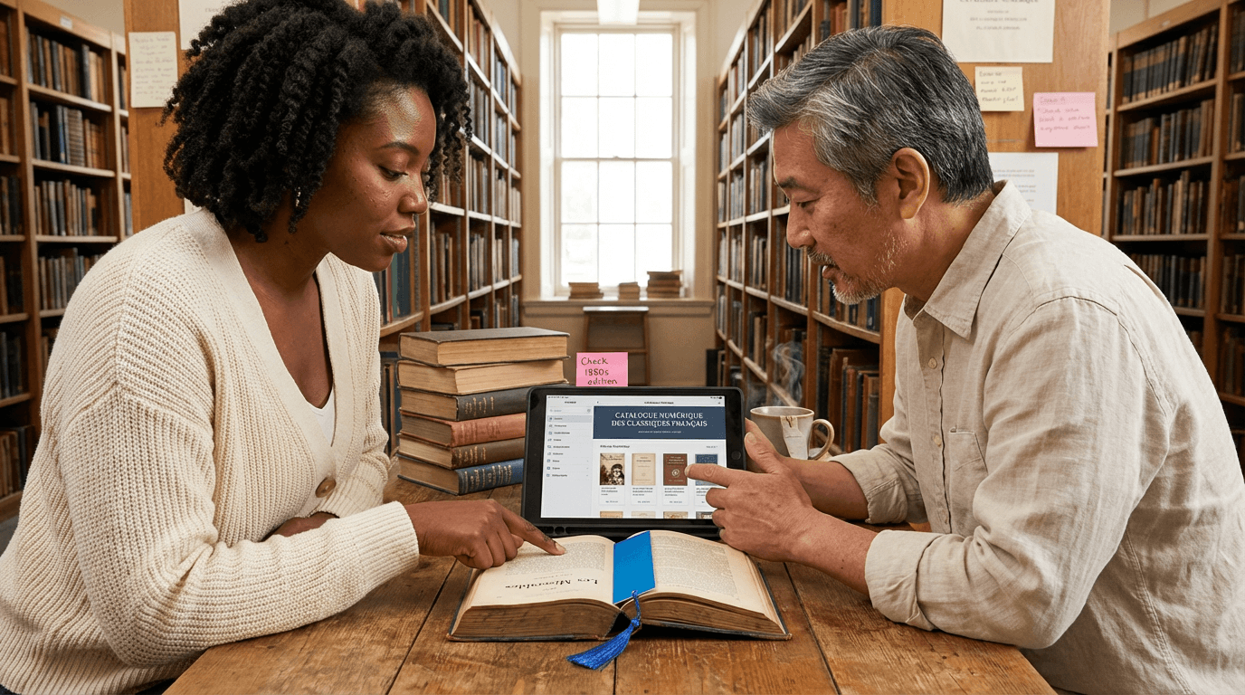 cours de littérature française