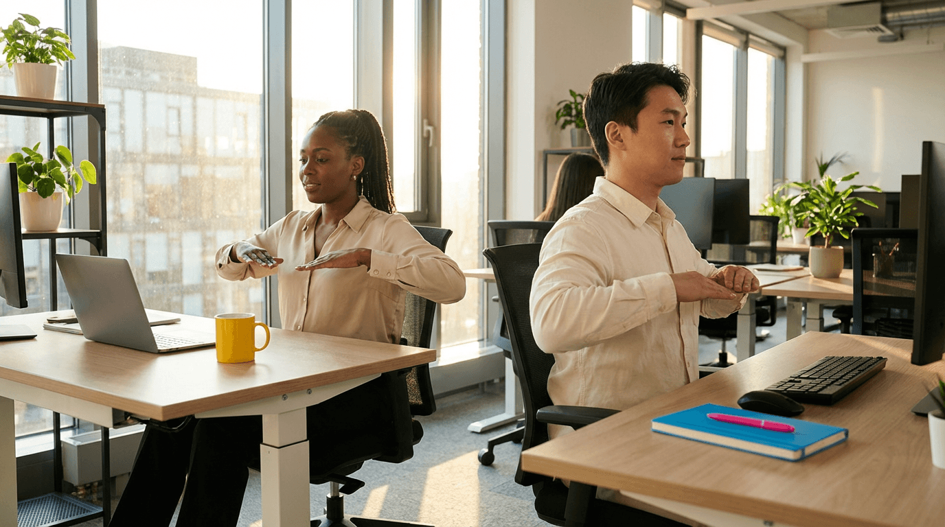 posture at work training