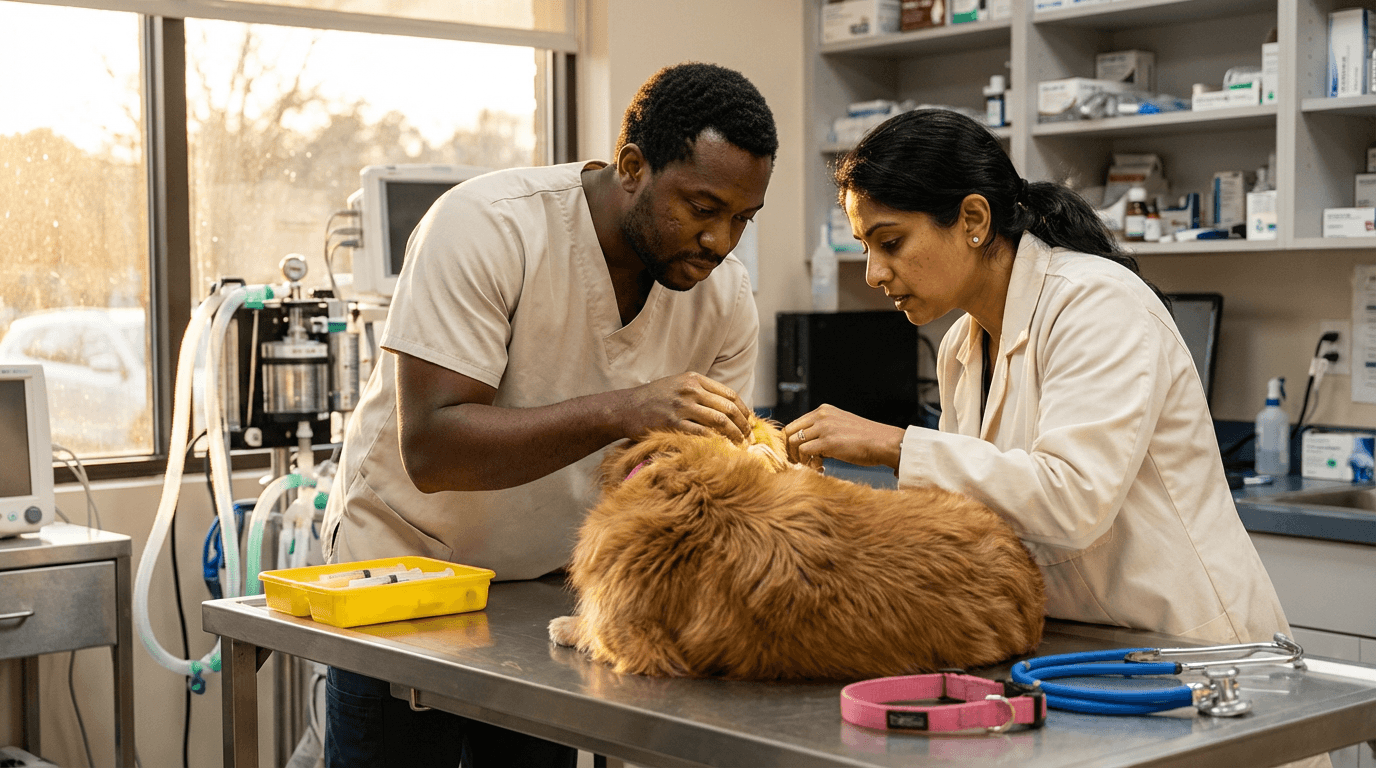 Cours d'urgences vétérinaires