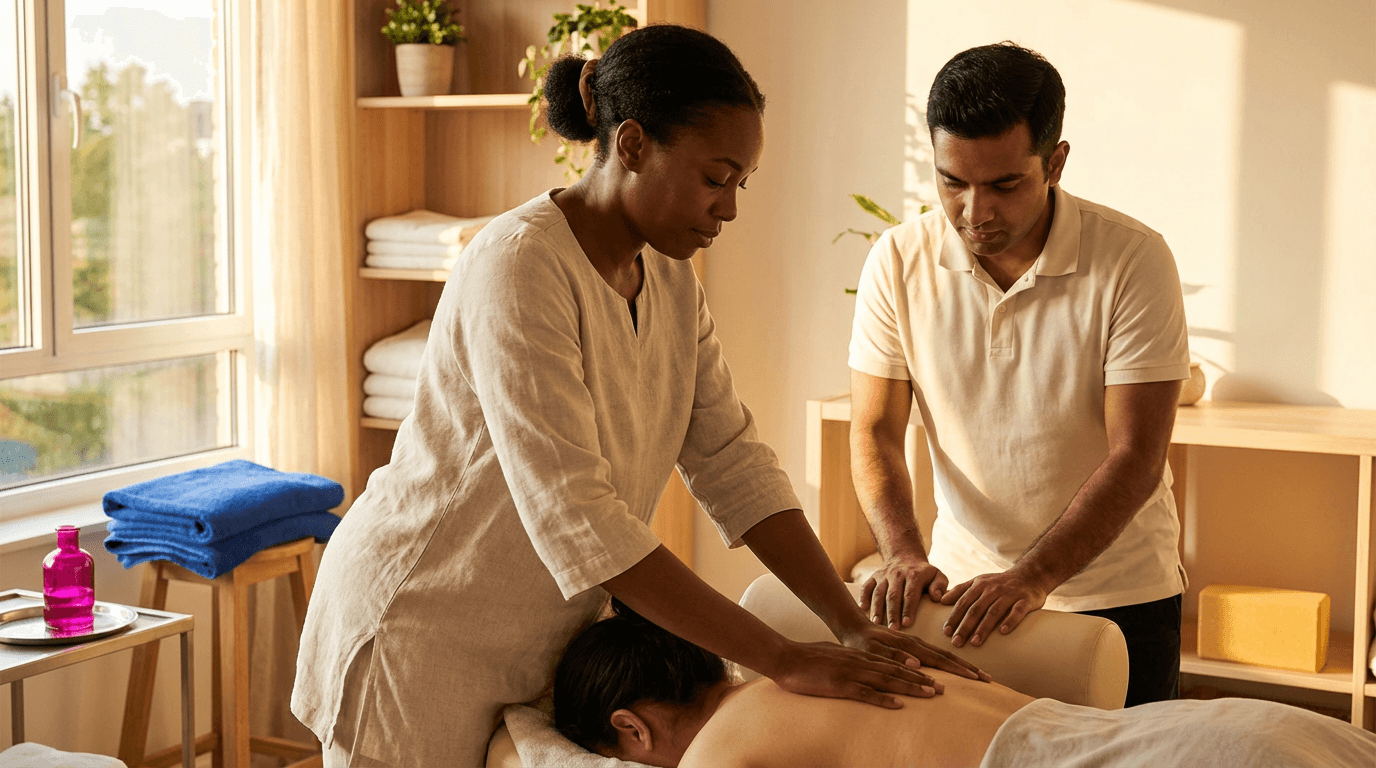 cours d'initiation au massage classique