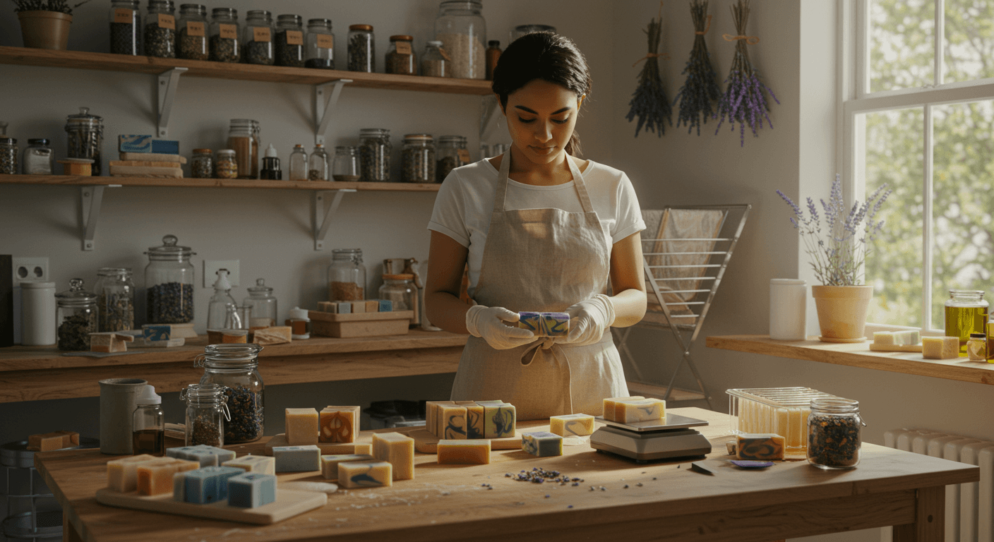 Curso de Formulación, producción y comercialización de jabones artesanales para México