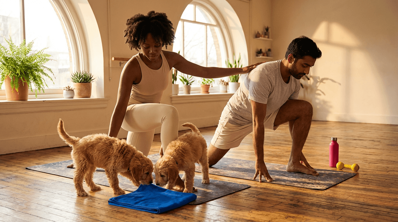 Puppy Yoga Course
