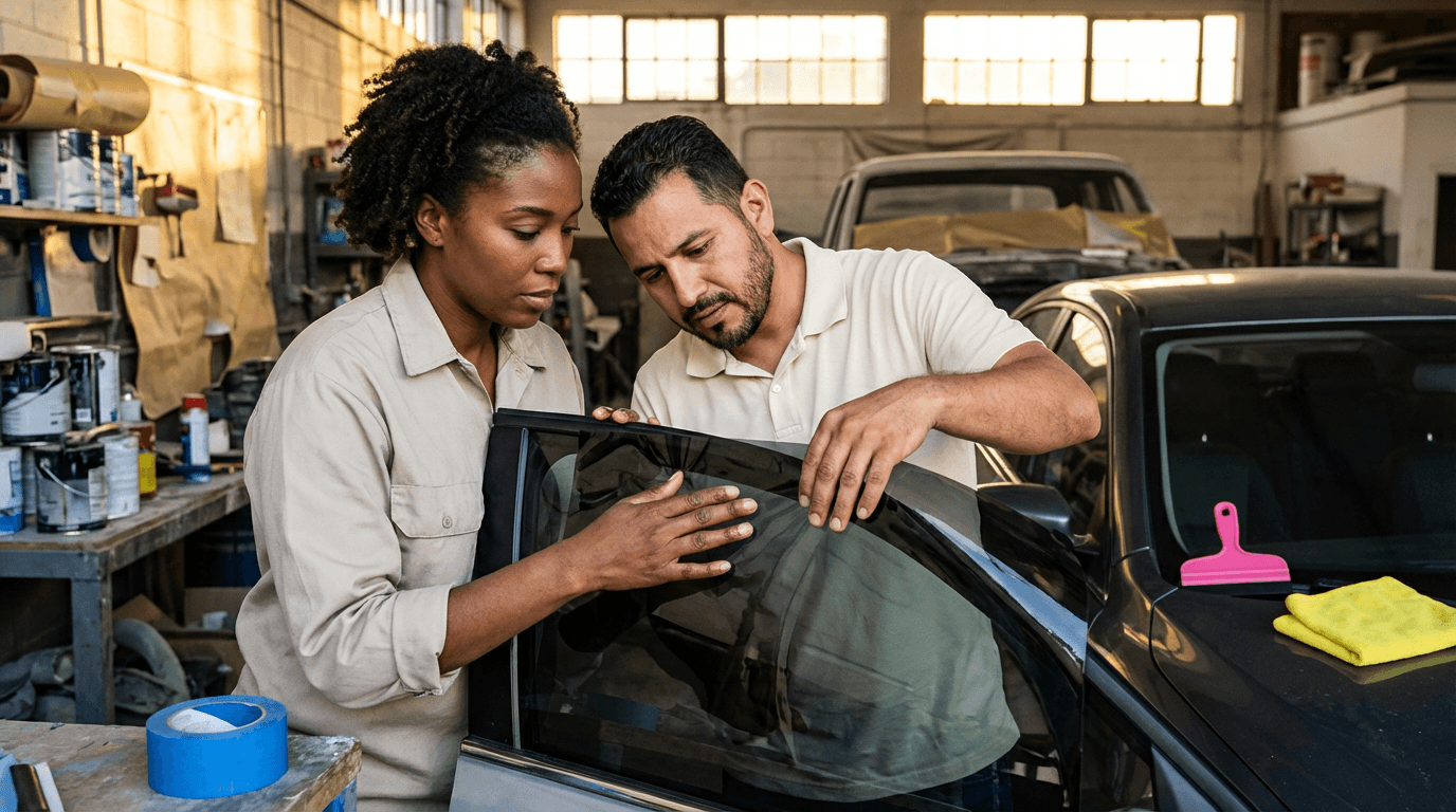 Window Tinting Film Application Course