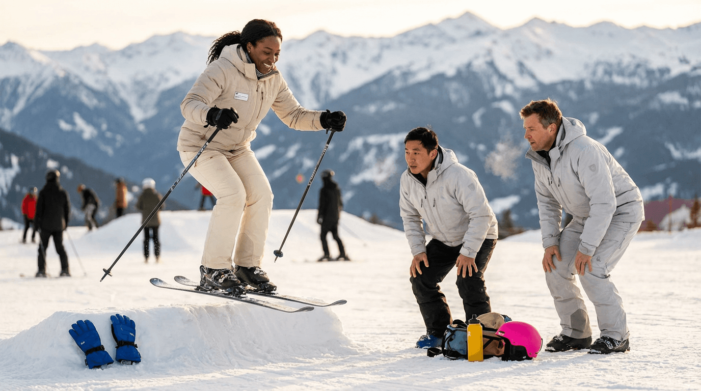 cours de ski freestyle