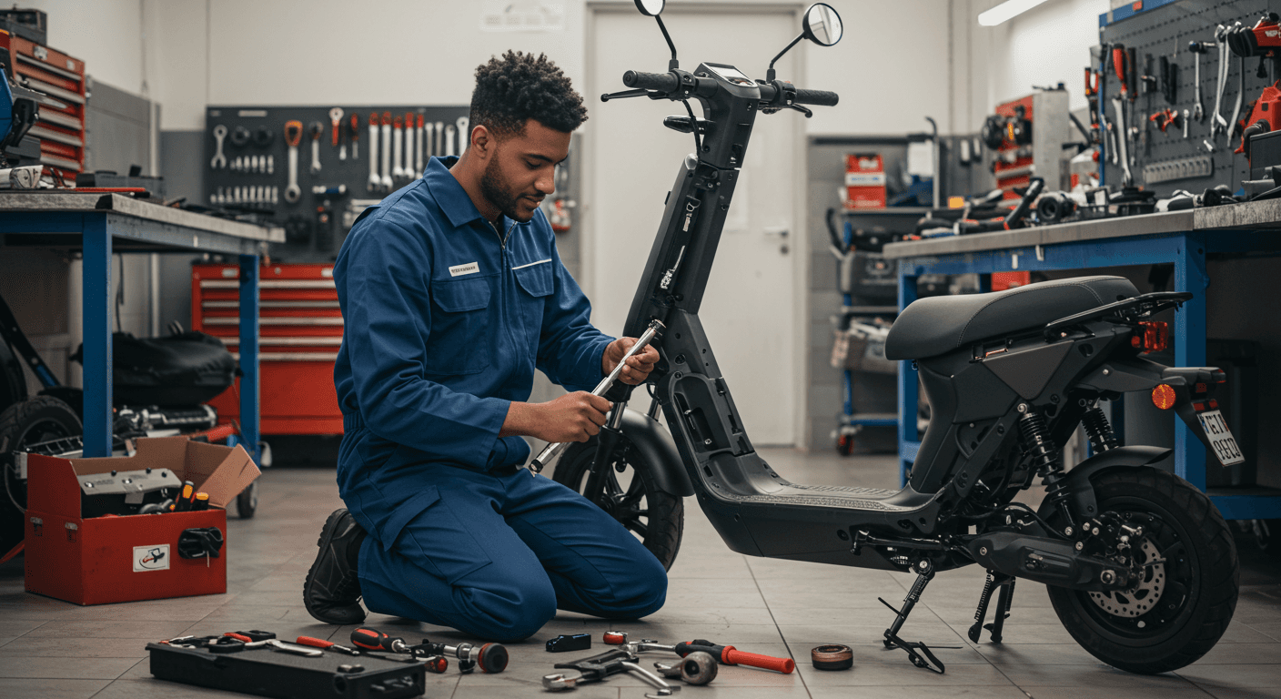 Curso de Manutenção de Scooter Elétrica