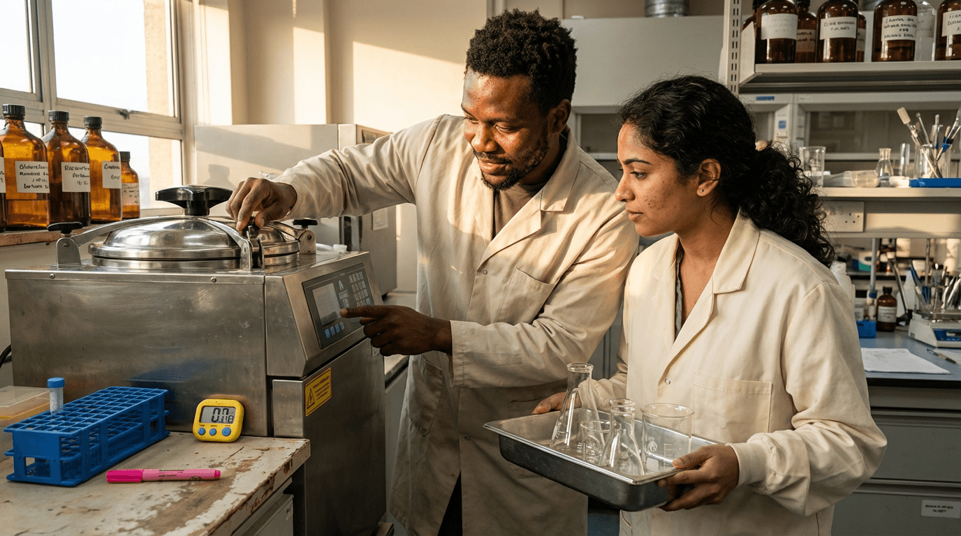 ऑटोक्लेव संचालन प्रशिक्षण