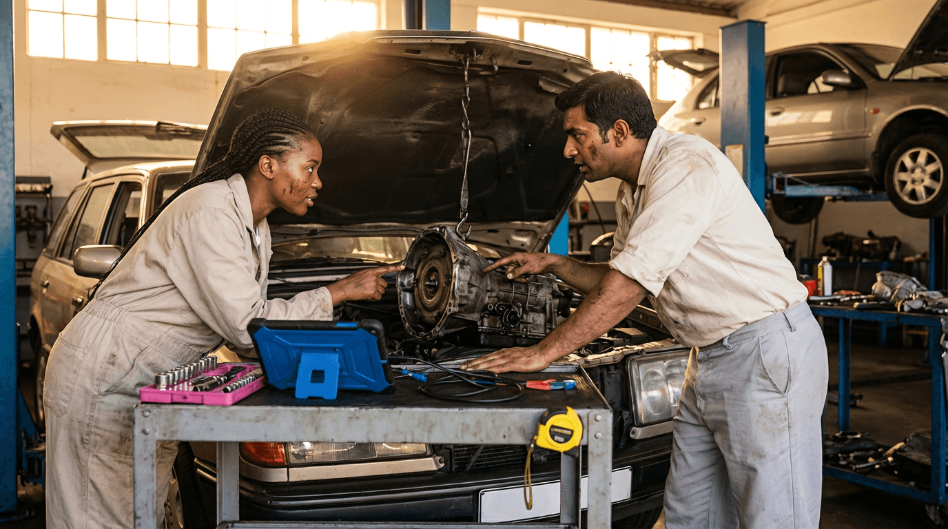 Automatic to Manual Gearbox Conversion Course