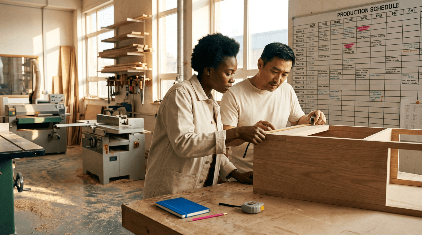 Curso de Gerente de Produção de Móveis