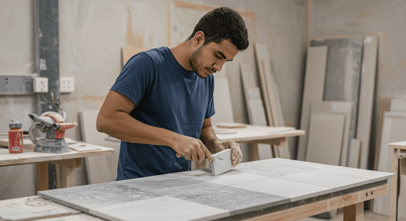 Curso de Nichos e Bancadas em Porcelanato