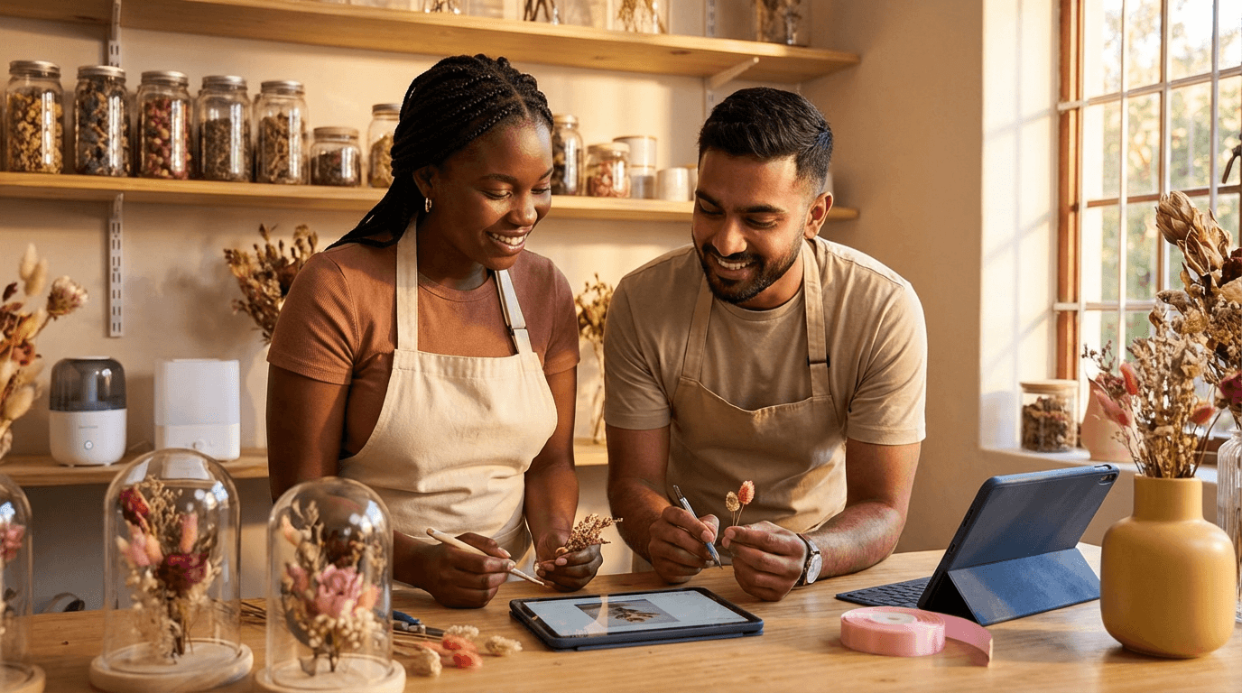 Curso de Flores Preservadas