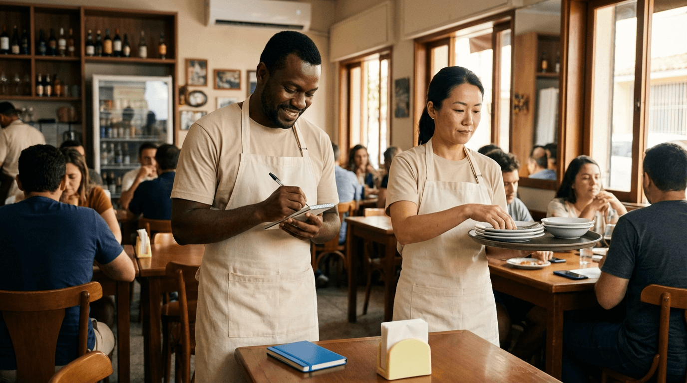 Curso de Atendente de Restaurante