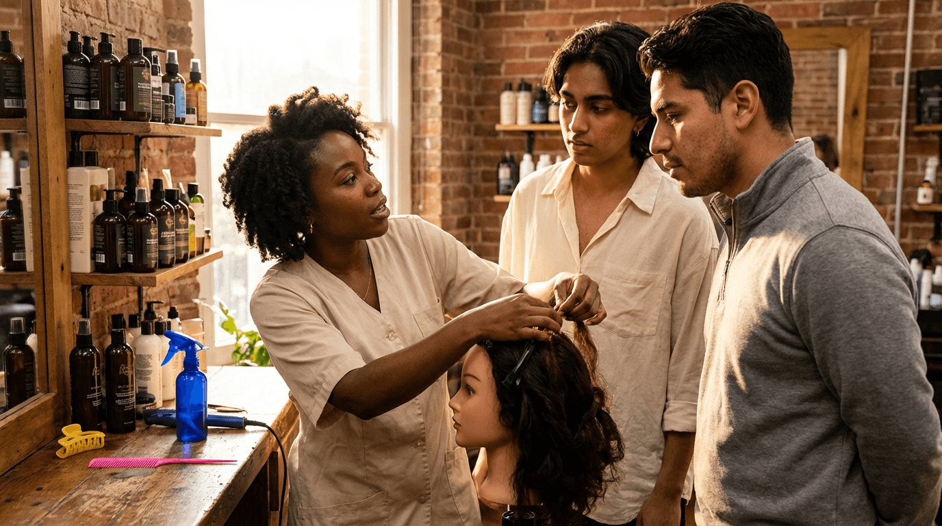 Afro Hairdressing Course