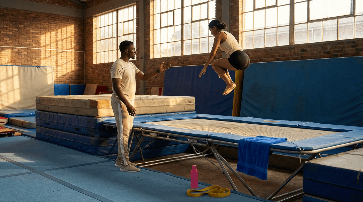 Trampoline Course