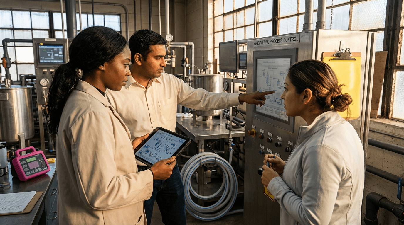 Curso de Otimização de Processos de Zincagem e Tratamento de Água