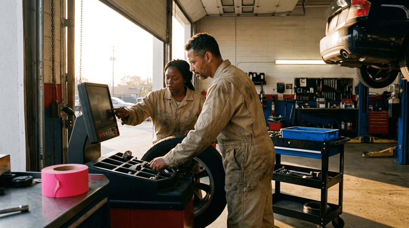 Curso de Balanceador de Pneus