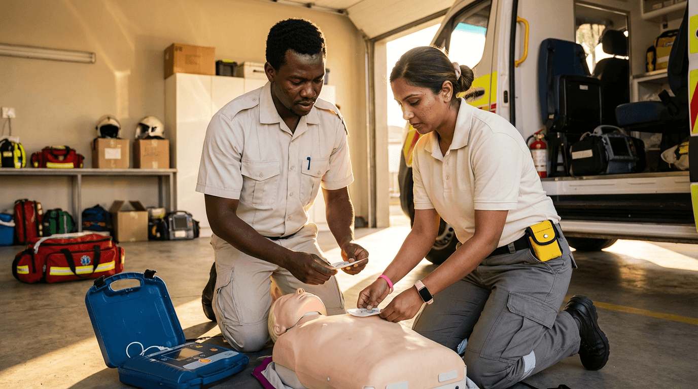 डिफिब्रिलेटर प्रशिक्षण