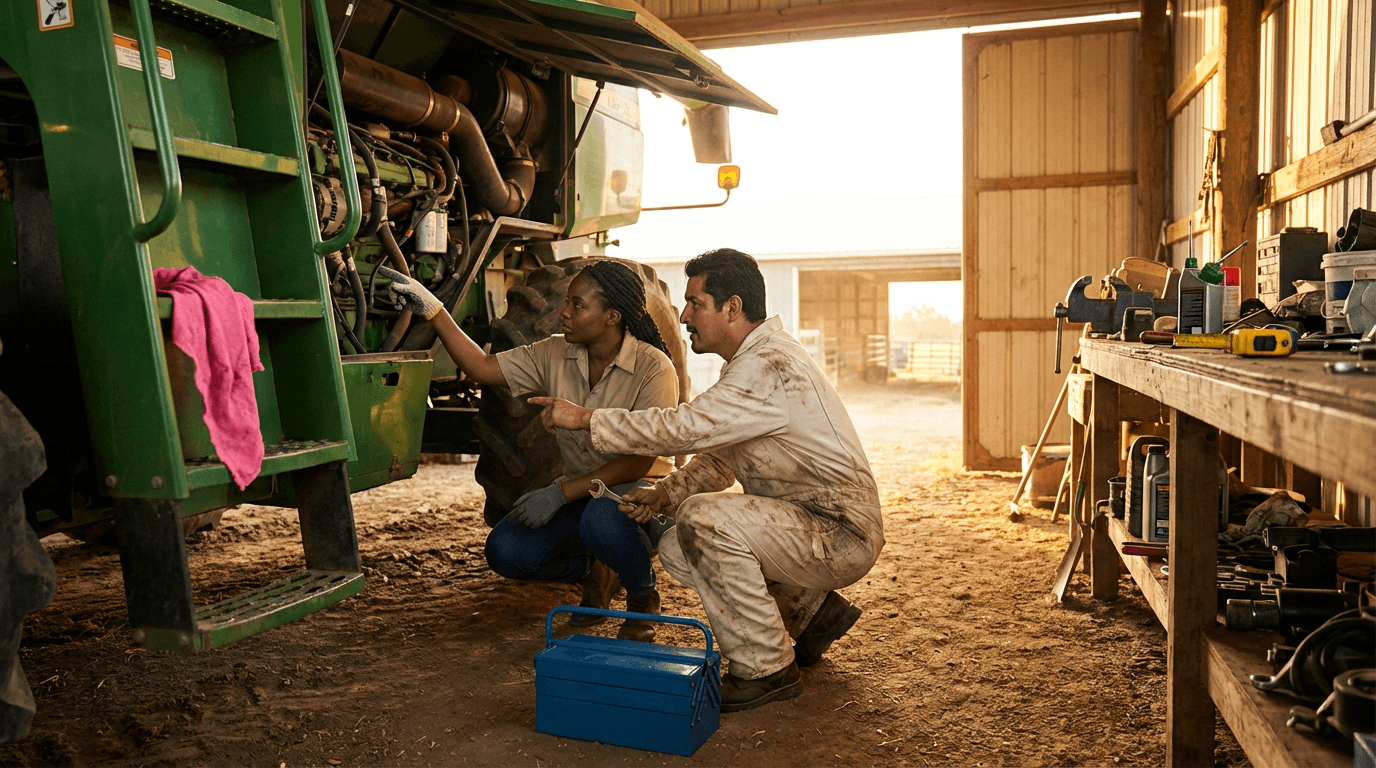 curso de mecánico de cosechadoras