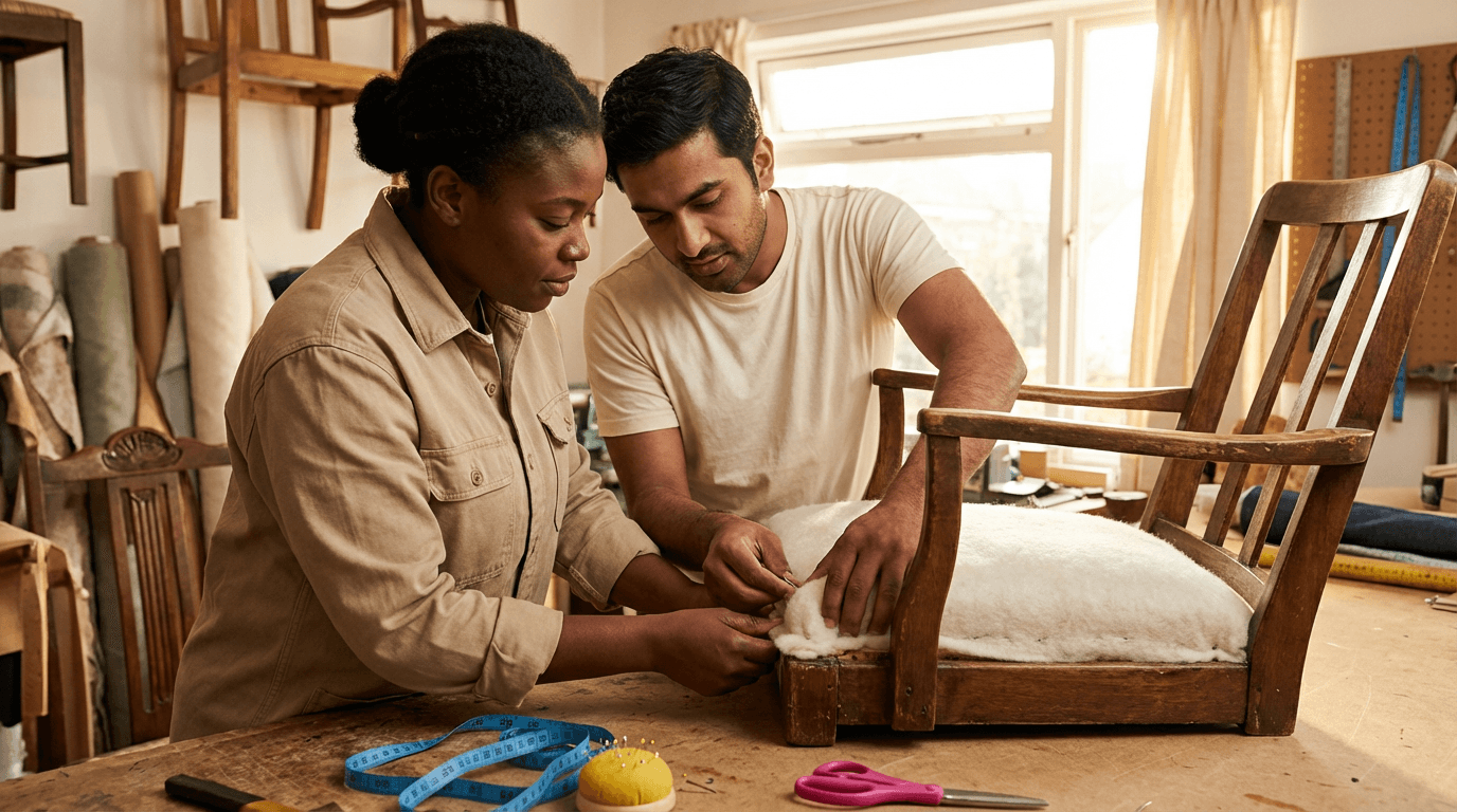 Upholstery Padding Course