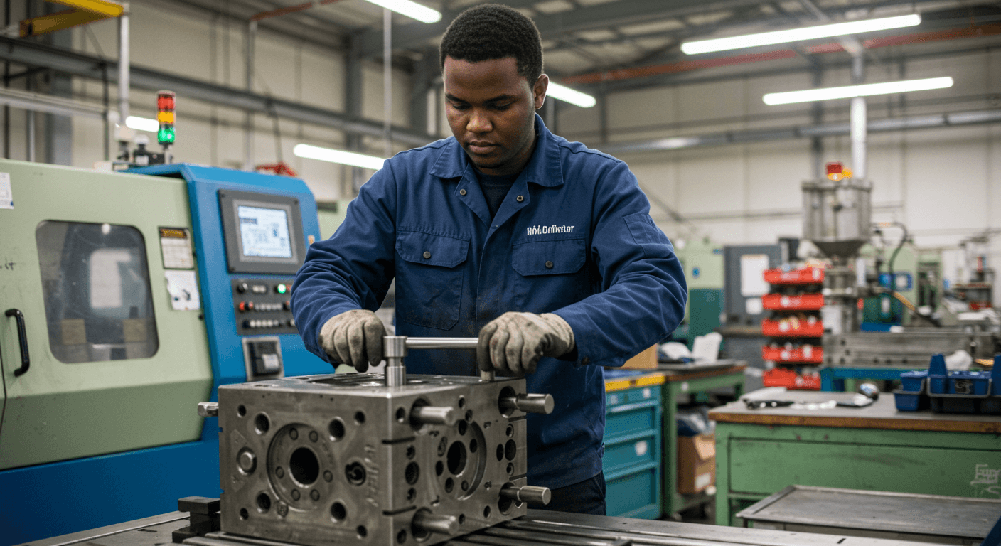 Curso de Gestão e Operação de Troca de Molde em Máquinas de Injeção Plástica