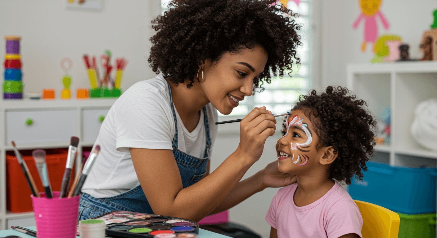 Curso de Especialização em Técnicas Seguras e Criativas para Maquiagem Infantil de Efeitos Especiais