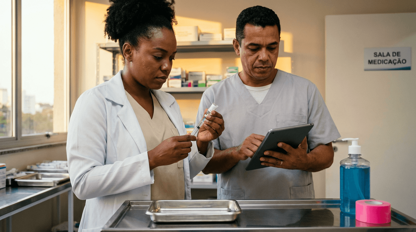 Curso de Administração de Medicamentos na Enfermagem
