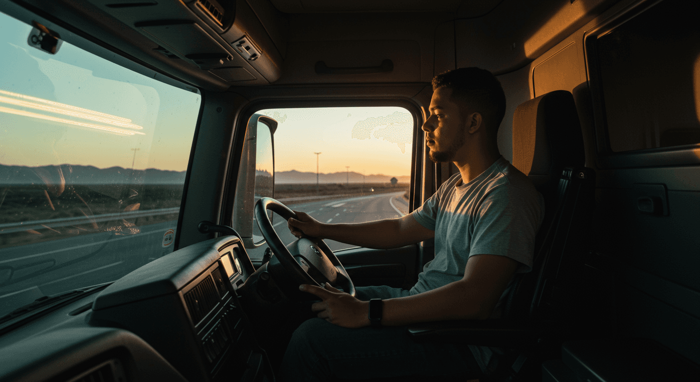 Curso de Formação integrada para motoristas de caminhão: técnicas profissionais e práticas metafísicas