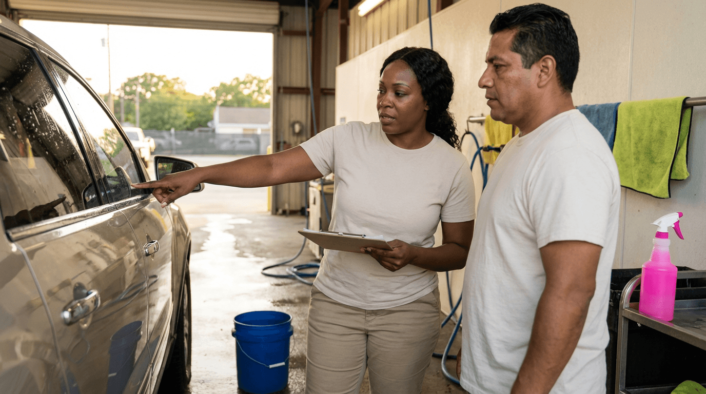 Curso de Supervisor de Higienização de Veículos