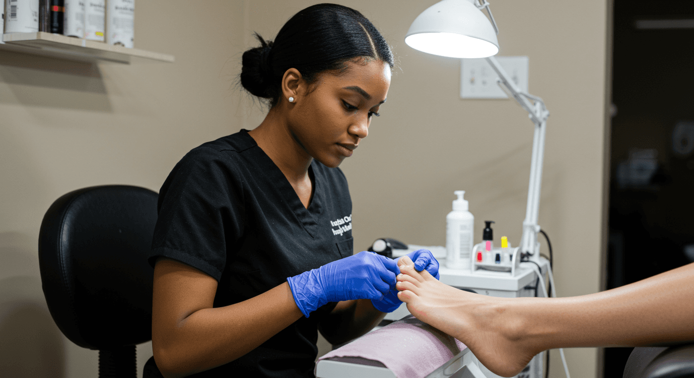 Curso de Habilidades Práticas em Desencravamento de Unhas