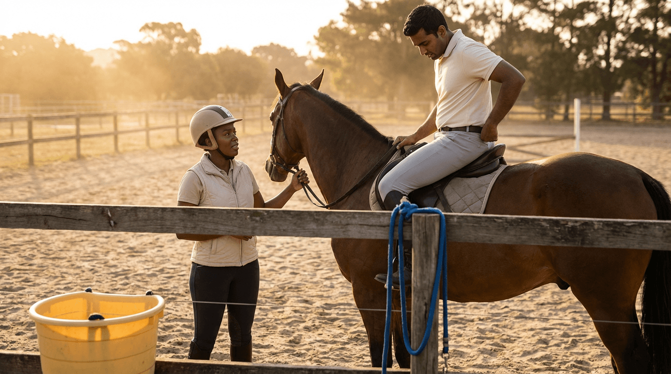 การฝึกอบรมครูผู้สอนขี่ม้า